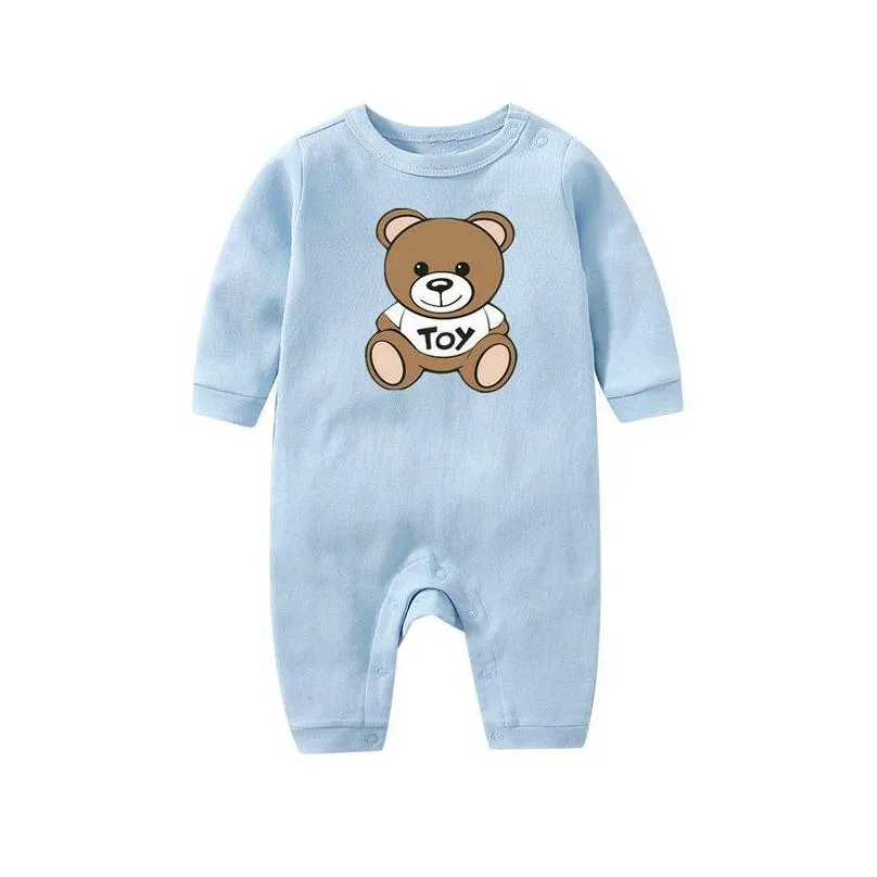 Spring and Autumn Baby Rompers Long Sleeved Romper Newborn Girl Boy Clothes Cotton Jumpsuit Children Pajama