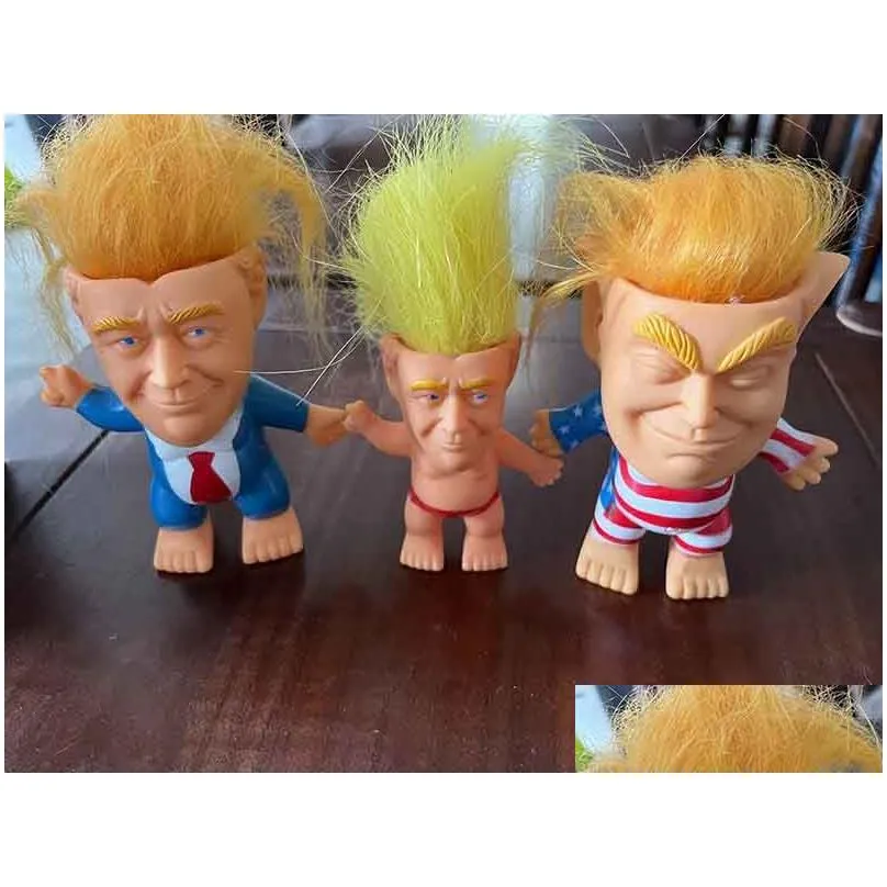Creative PVC Trump Doll Party Favorite Products Interesting Toys Gift