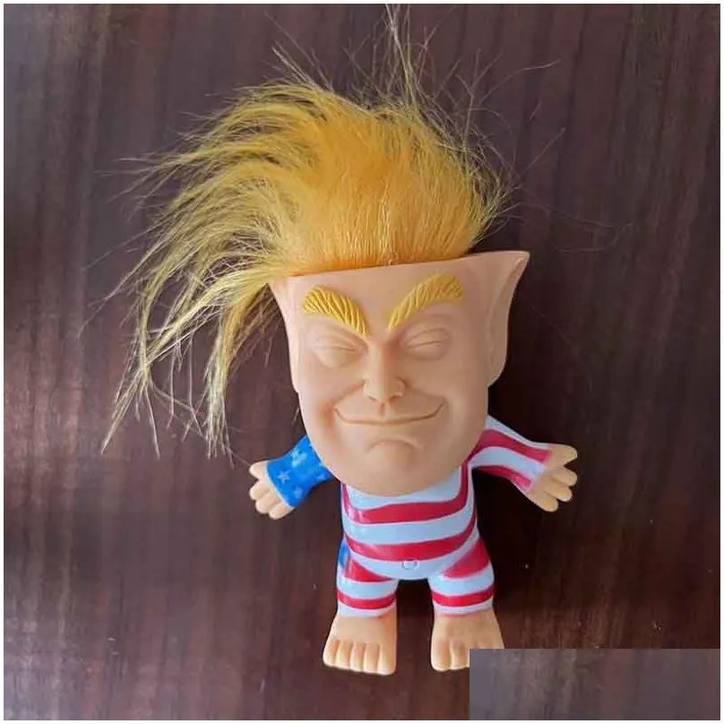 Party Favor Creative Pvc Trump Doll Favorite Products Interesting Toys Gift Drop Delivery Home Garden Festive Supplies Event Dhcny