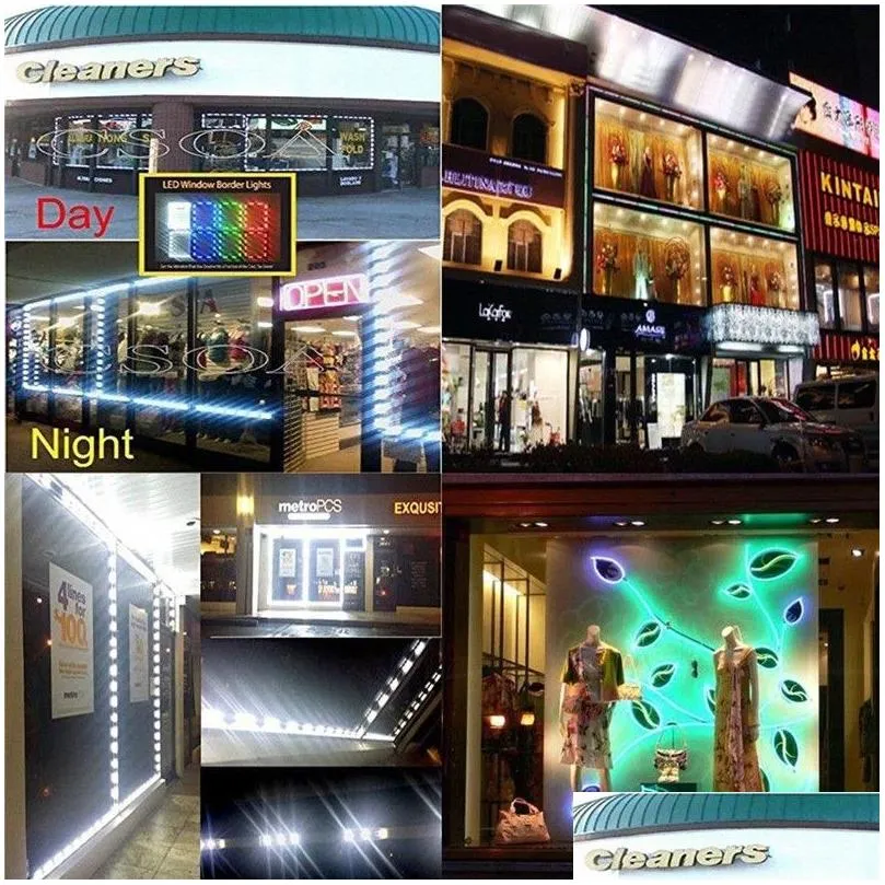 Led Modules Mode Lights Injection Modes With Lens Sign Backlights 12V For Channel Letters Advertising Light Shop Banner Drop Delivery Dhu5H