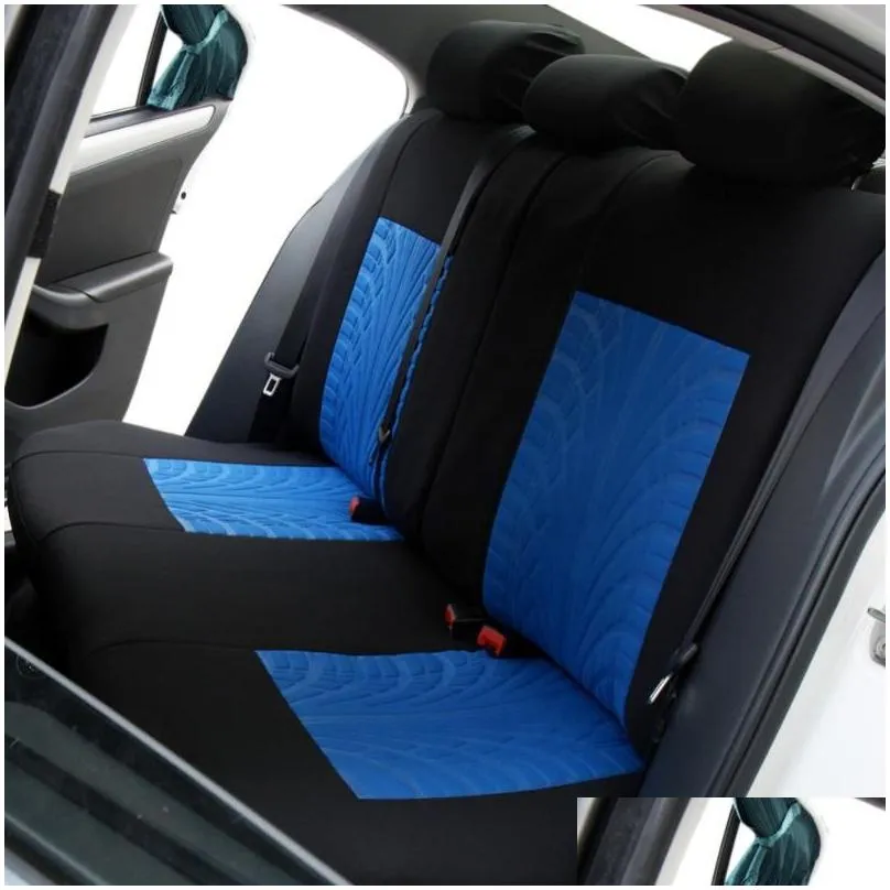 AUTOYOUTH Automobile Seat Covers Universal Fit Seat Covers Polyester Fabric Car Protectors Car Styling Interior Accessories1