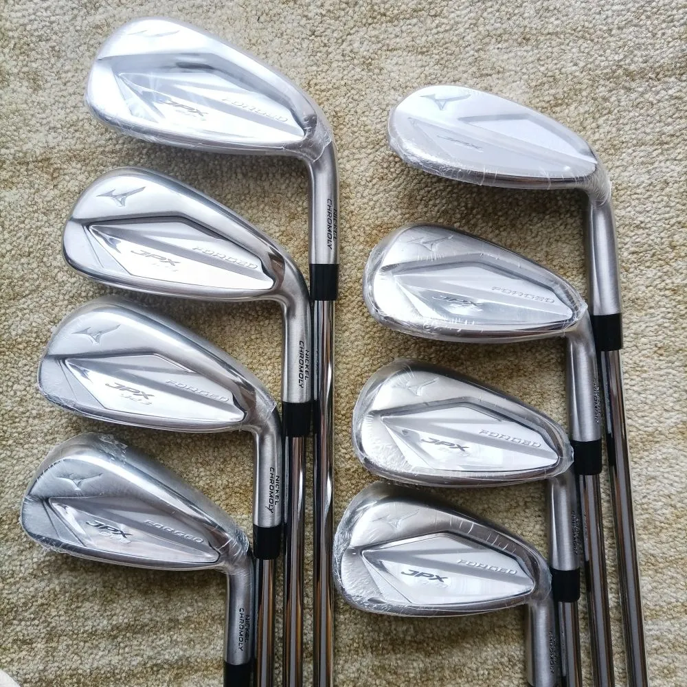 DHL UPS FedEx New 8pcs men golf clubs golf irons jpx923 Hot Metal Set 5-9PGS Flex steel shaft with head cover