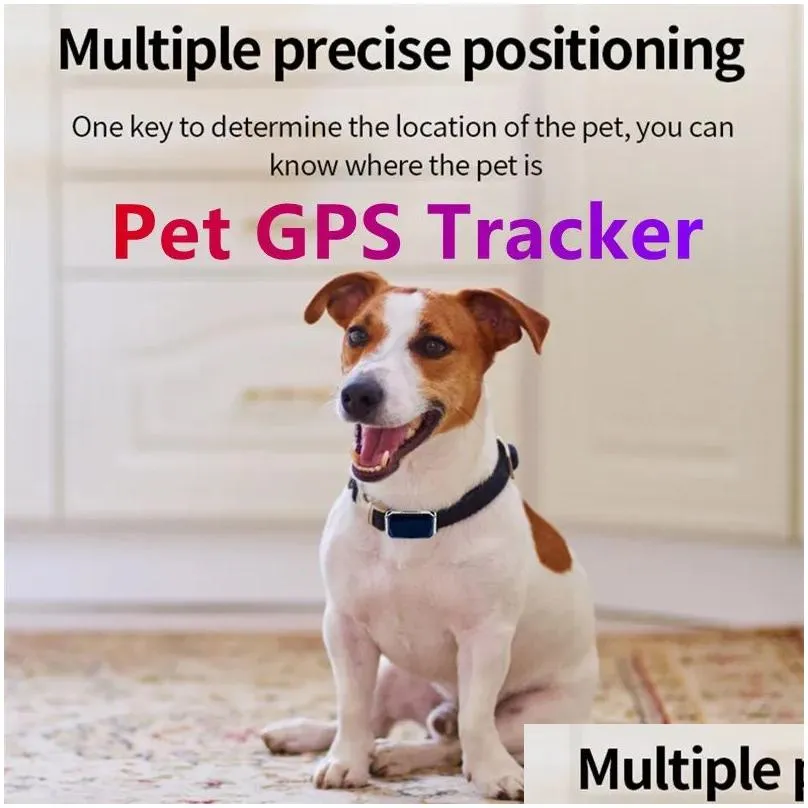Accessories GPS/AGPS/WIFI/LBS/ Smart Waterproof Pet Locator Waterproof GPS Location Collar For Cat Dog Positioning Tracker Locating