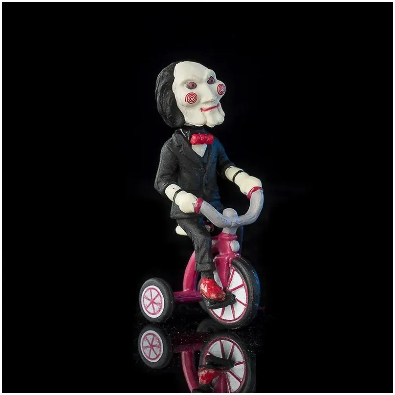 Interior Decorations Saw Horror Figurin Car Doll Billy Mini PVC Action Figures Figure Collectible Toy Decoration Accessories