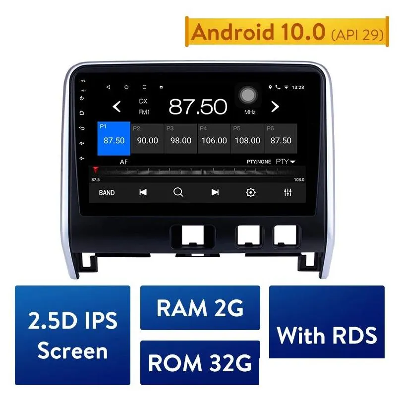 Android 10.0 Car dvd Radio GPS Navigation Head unit Stereo Player for 2016-2018 Nissan Serena 10.1