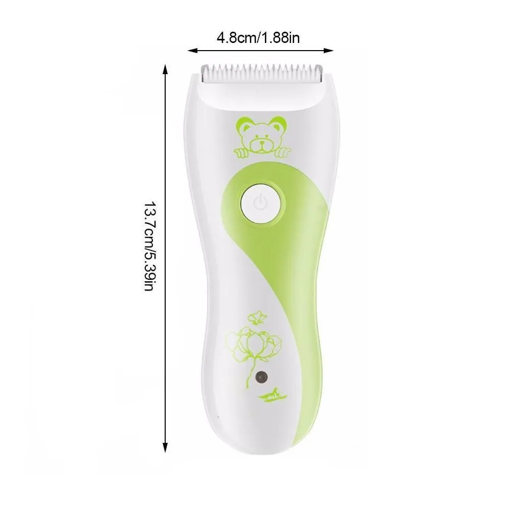 Infant Hair Clipper Infant electric hair clipper set with USB charging cordless hair clipper suitable for children infants young children and daily care