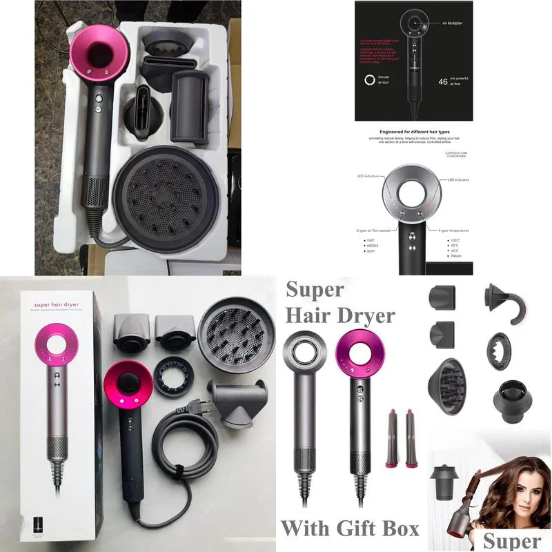 fasion design Hair Dryers no fan Negative Ionic Professional Salon Blow Power Travel Homeuse