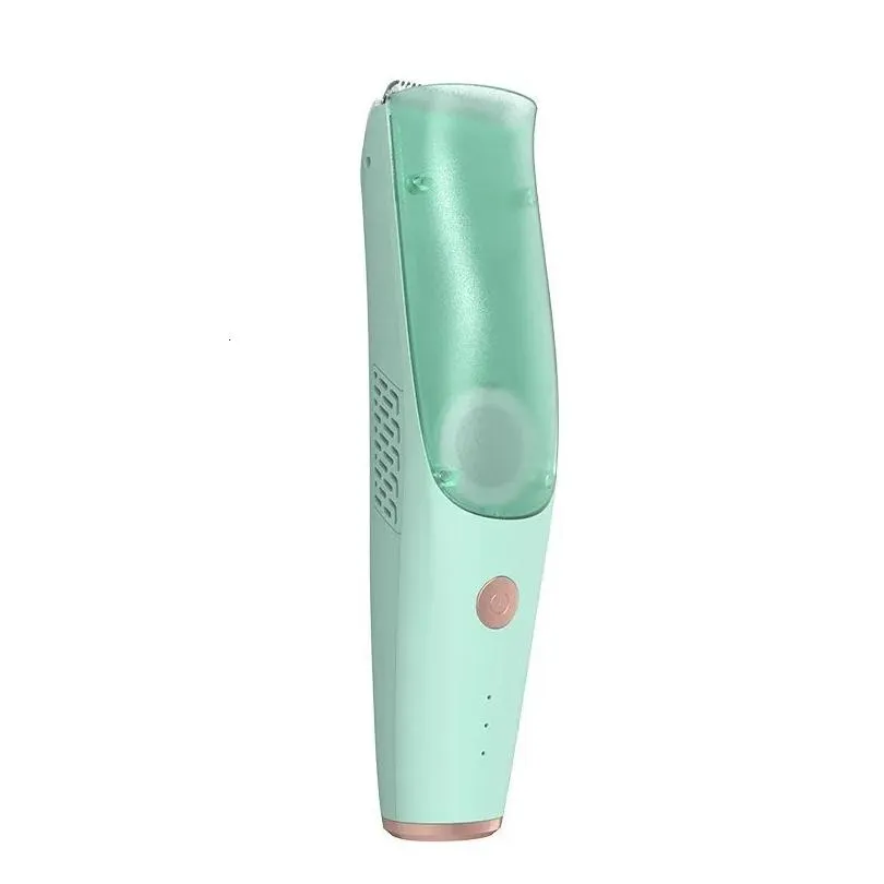 Infant Hair Clipper Automatic Collection Hair Trimmer Baby Silent Waterproof Children`s Hair Trimmer Children`s Sleep Use USB Charging Adult Hair Trimmer