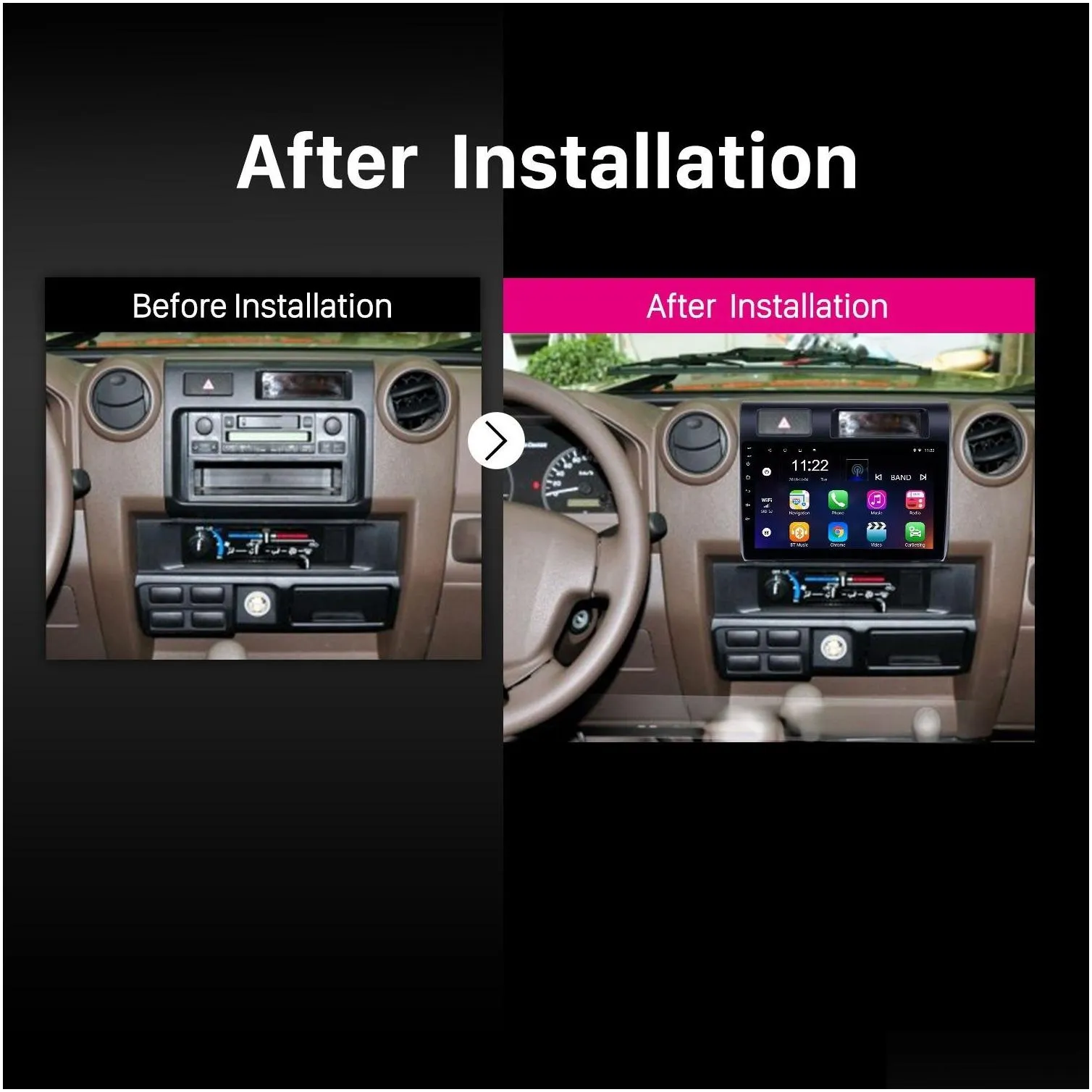 Car dvd Video Auto Stereo Navigation GPS Player for  Land Cruiser-2015 Entertainment System 9