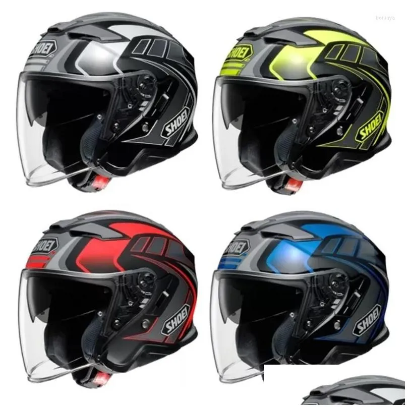 Motorcycle Helmets Four-color Open Face SHOEI J-CRUISE II AGLERO TC-2  HELMET Riding Motocross Racing Motobike