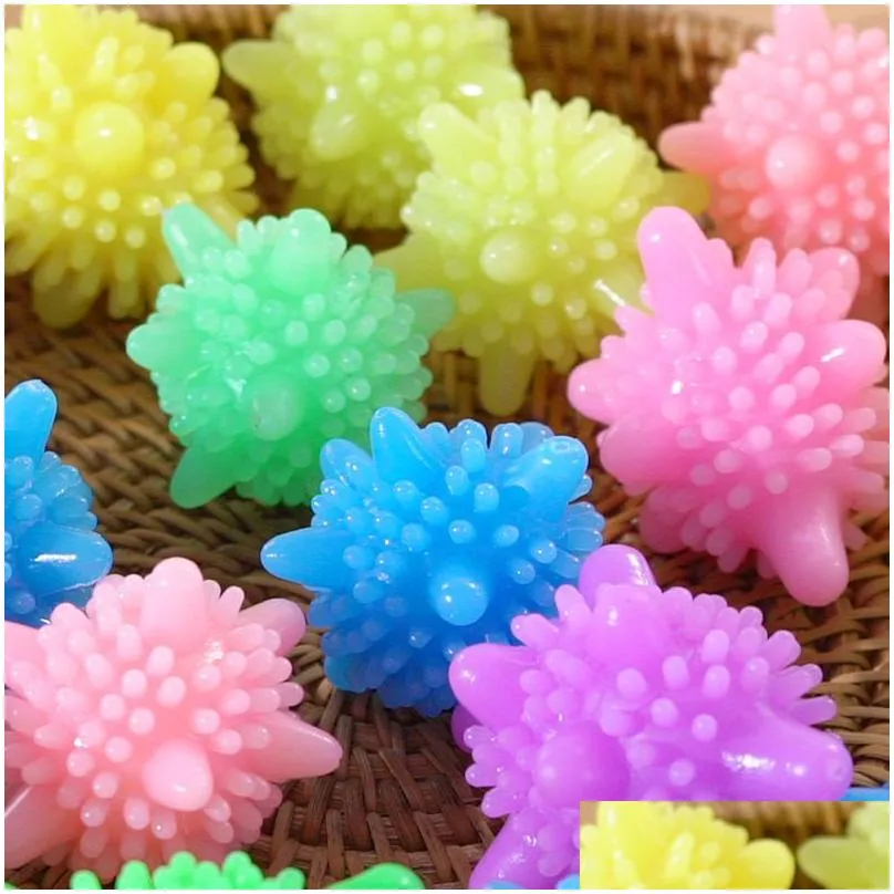 Anti-winding Laundry Products Home Washing ball Starfish Solid Cleaning Ball Super Strong Decontamination XHJ161