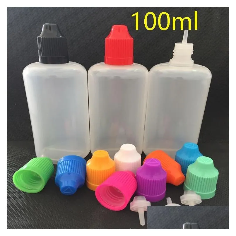 Packing Bottles Wholesale Eliquid Dropper L 5Ml 10Ml 15Ml 20Ml 30Ml 50Ml 60Ml 100Ml 120Ml Plastic With Caps E Cigs Drop Delivery Offic Dhigw