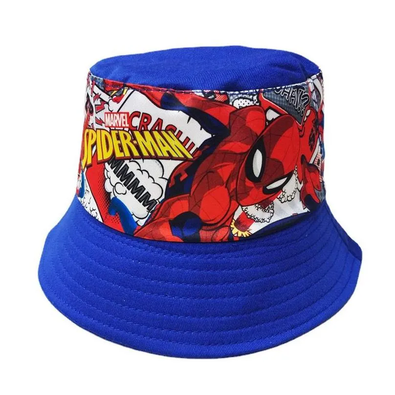 Children bucket hat Cartoon designer cartoon Hat outdoors Cap Hip Hop Fitted Cap For child kid 29style