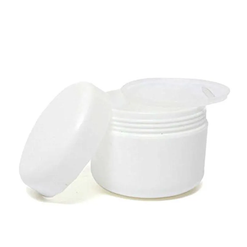 wholesale 30/60 Refillable Empty Plastic Makeup Jar 10/20/30/50/100g Sample Bottles Pot Travel Face Cream Lotion Cosmetic Container