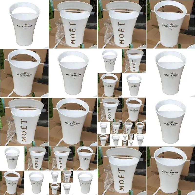Ice Bucket Chandon Wine Beer Party for 3L Acrylic White Ice Buckets Wine Coolers Wine Holder New Fashion
