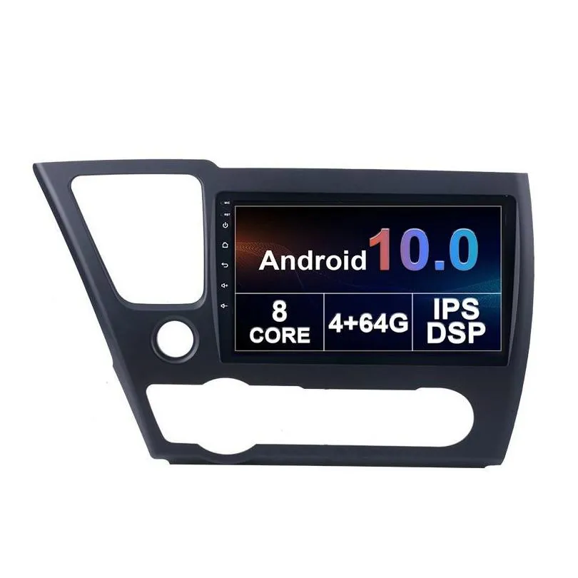 Car dvd Radio Player for Honda CIVIC 2008-2012 Touch Screen Stereo Video Audio GPS Multimedia BT 4G WiFi 10 Inch Android