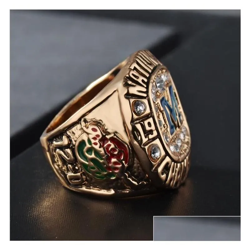 NCAA 1997 University of Michigan Wolverine Rose Bowl High-end Championship Ring Men`s Jewelry Friends Birthday Gift Fan Memorial