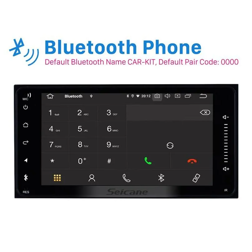 Car dvd Android 10.0 4 + 64G Dsp Ips Auto Radio Player Stereo Gps Navigatie for  Avanza 2003-2010 Unit Speler 7 Inch 4G