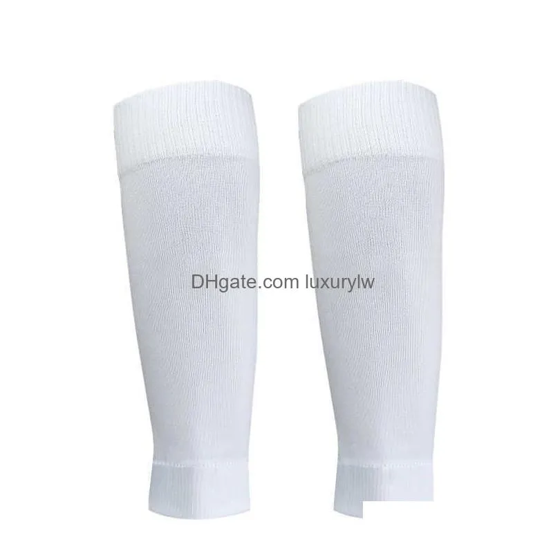 Sports Socks Mens Leg Guards Basketball Football Adt Youth Shin Calf Er Calcetines Hombre New Drop Delivery Dh8E2