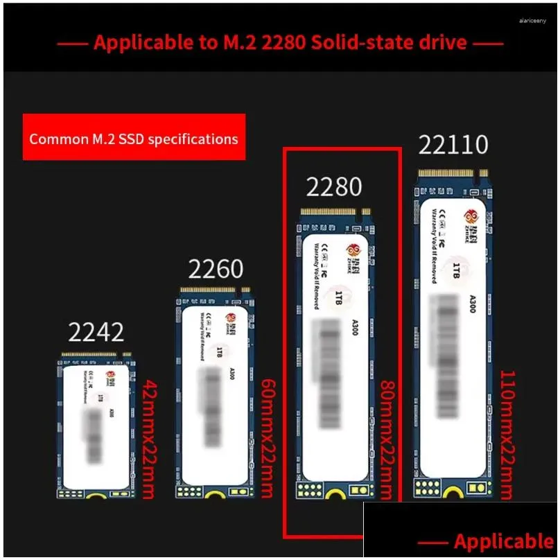 computer coolings tishric est ssd m2 radiator m.2 cooling heat sink dissipation vest thermal paste sticker cooler for 2280