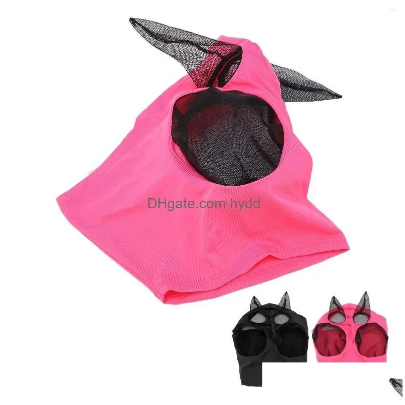 waist support horse mask face breathable effective protection easy to wear with additional fine mesh for