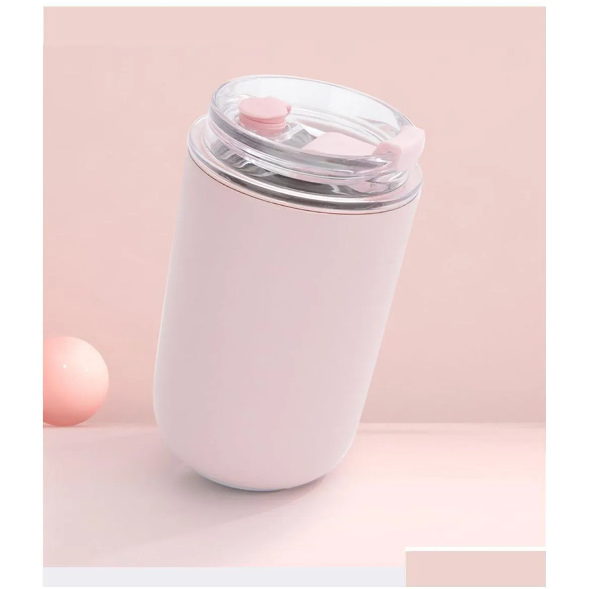 Mugs Thermo Mugs Coffee Sippy Cup Childrens Portable Pocket Tumblers Small And Lovely Class Ladies Water Bottles 280Ml Wholesale Drop Dhas2