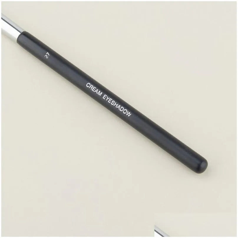 angled cream eyeshadow makeup brush 27 - synthetic dense hair shading concealer blending beauty cosmetics brush tool