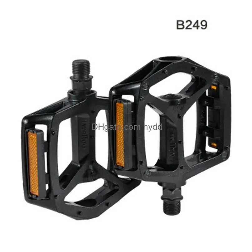 bike pedals m195 b249 c25 mountain road bicycle pedal du bearing lightweight ultralight aluminum alloy cycling accessories parts