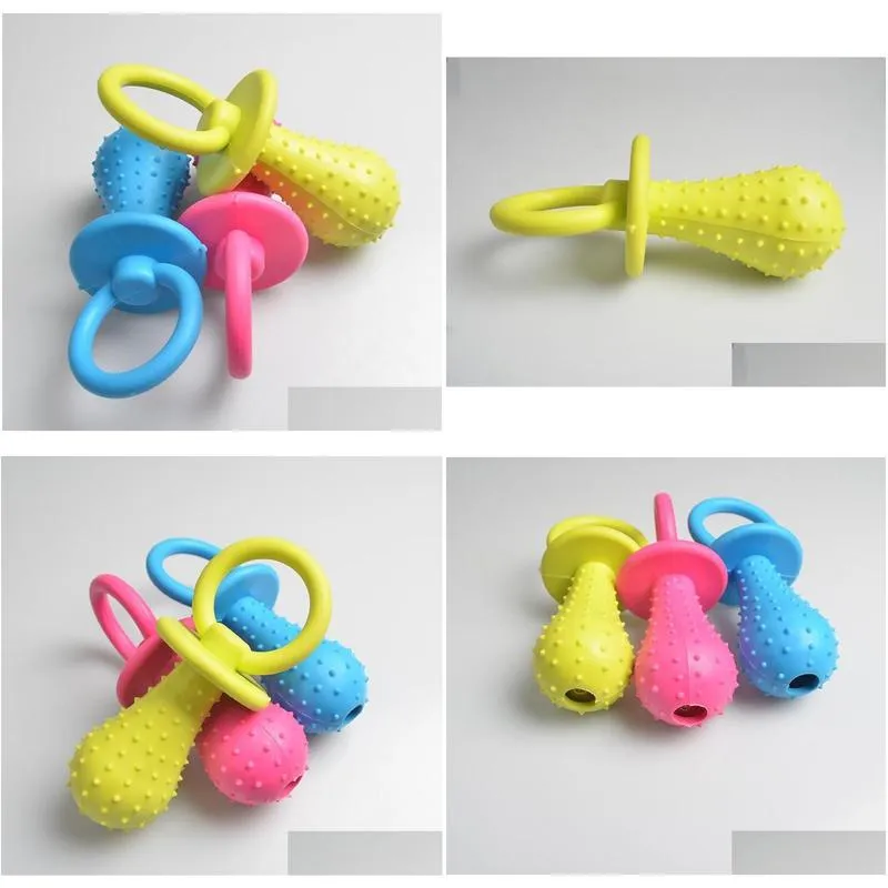 Supplies Teething 1pc Small Dogs Cleaning Puppy Dog Cat Pet Toys Bite Pet Poodles Rubber Chew Train For Nipple sqcdU dhseller2010