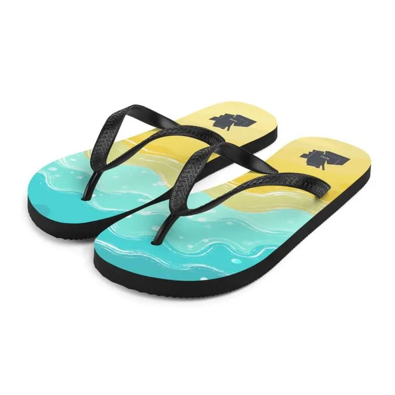 Home Shoes Wholesale 12Inchx5Inch Sublimation 100% Sil Shoes Thickened Heat Press Flops Slippers By Express Drop Delivery Home Garden Dh8Lw