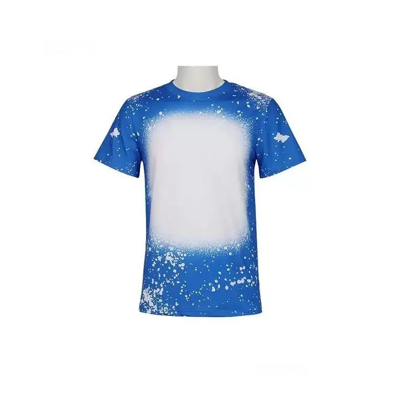 Other Festive & Party Supplies Usa Warehouse Party Supplies Wholesale Sublimation Bleached Shirts Heat Transfer Blank Bleach Shirt Pol Dhjev