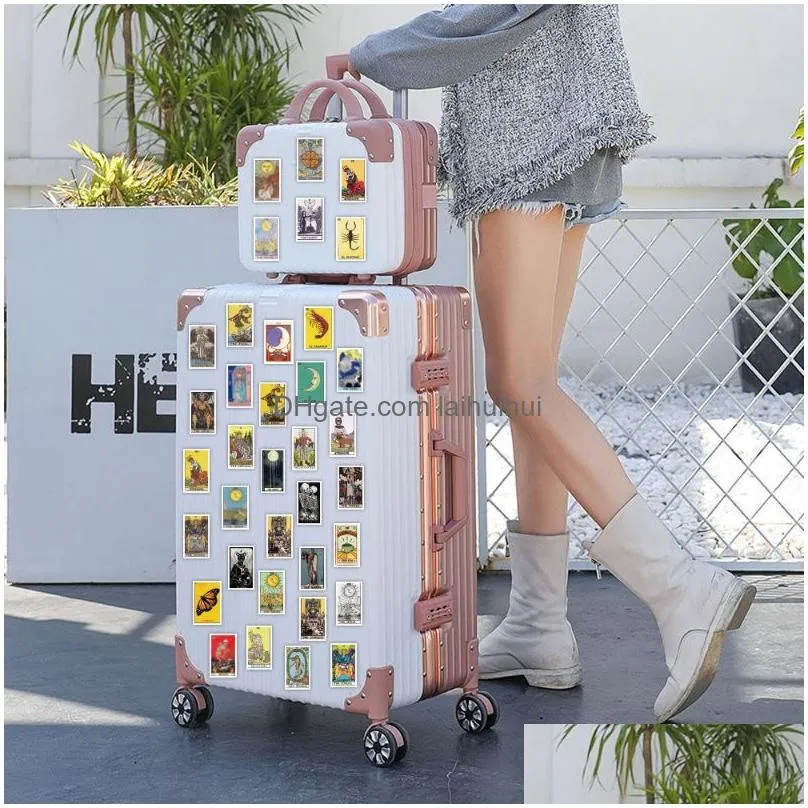 60pcs/lot tarot sticker sticker graffiti stickers for diy luggage laptop skateboard motorcycle bicycle decals