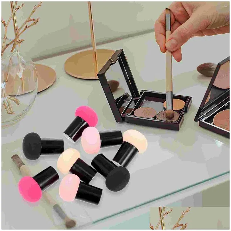 makeup sponges 8pcs mushroom foundation powder puff women girl