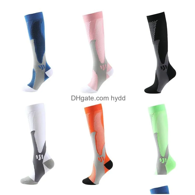 running men women compression socks football basketball sports socks varicose veins socks nylon medical nursing stockings outdoor cycling fitness training