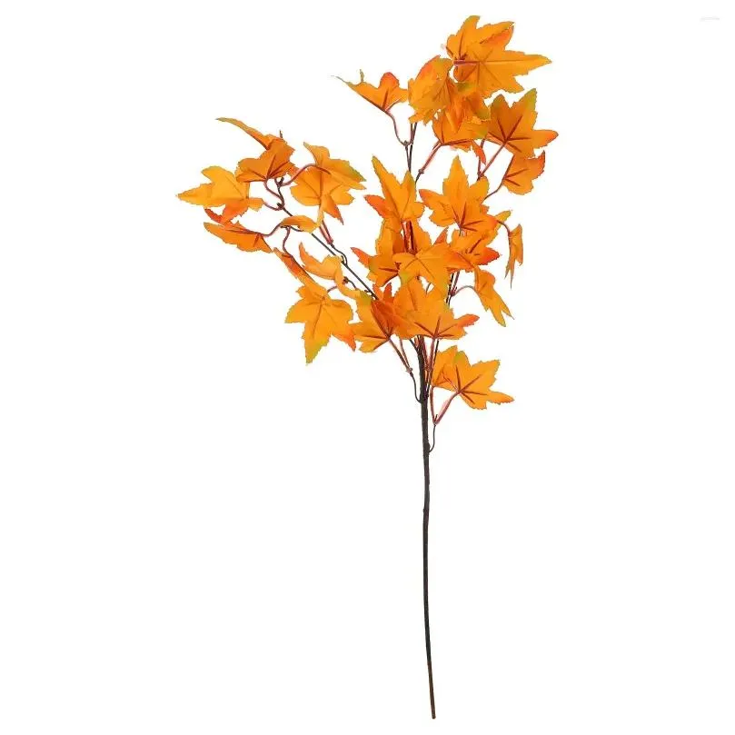 decorative flowers goblincore room decor simulated cuttings ornament fall leaves branch