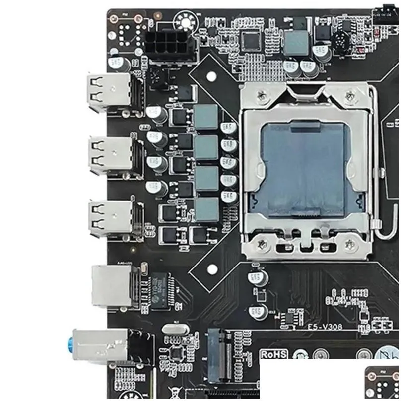 motherboards x79 desktop motherboard ddr3 memory lga 1356 gaming pc mainboard 1866mhz computer 2450 cpu sata2.0/3.0 m.2 interface