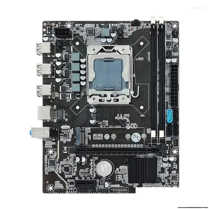 motherboards x79 desktop motherboard ddr3 memory lga 1356 gaming pc mainboard 1866mhz computer 2450 cpu sata2.0/3.0 m.2 interface