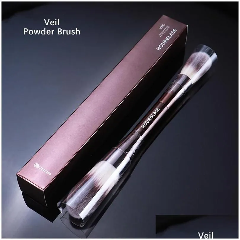 hourglass makeup brushes no.1 2 3 4 5 7 8 9 10 11 vanish veil ambient double-ended powder foundation cosmetics brush tool 17model