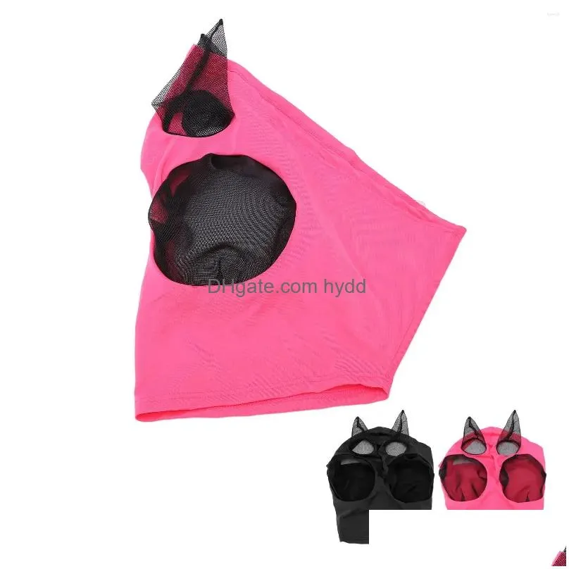 waist support horse mask face breathable effective protection easy to wear with additional fine mesh for