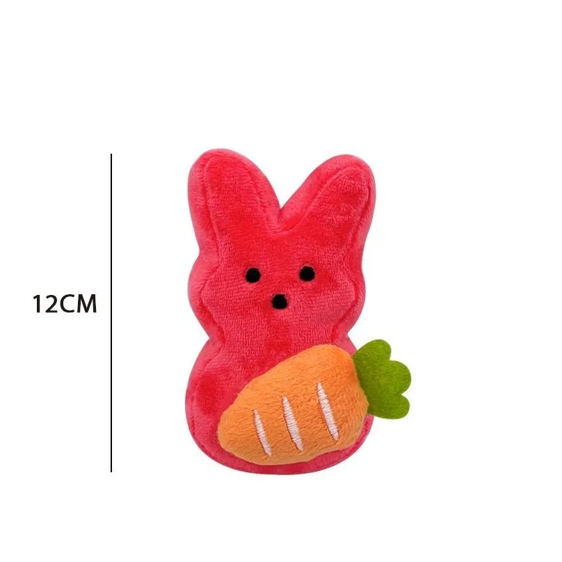 rabbit plush peeps cute bunny carrot doll toy stuffed animal keychain kawaii easters toys room sofa desktop decoration stuffed animal toys kids