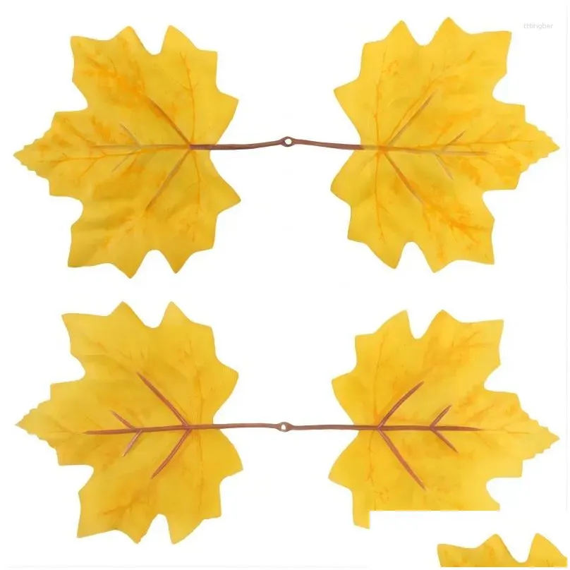 decorative flowers artificial plants leaf for wedding home garland bedroom wall decorations holiday year christmas ornaments wreath