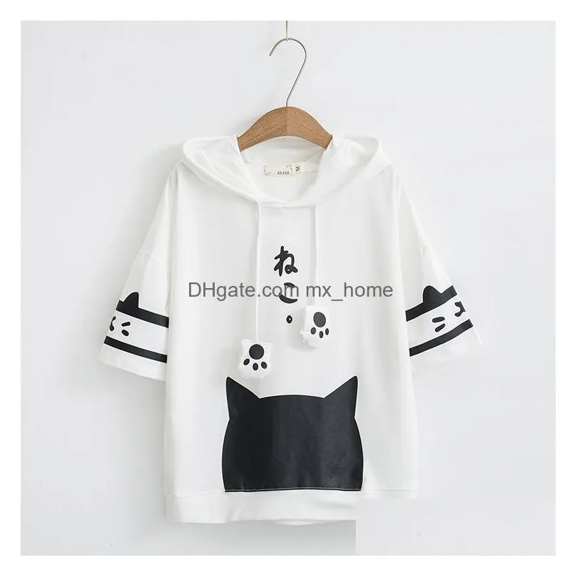 T-Shirts Big Children Gilrs Short Sleeve Tops Tees Arrival Cotton Material Meshable Drop Delivery Baby Kids Maternity Clothing Dhq9X