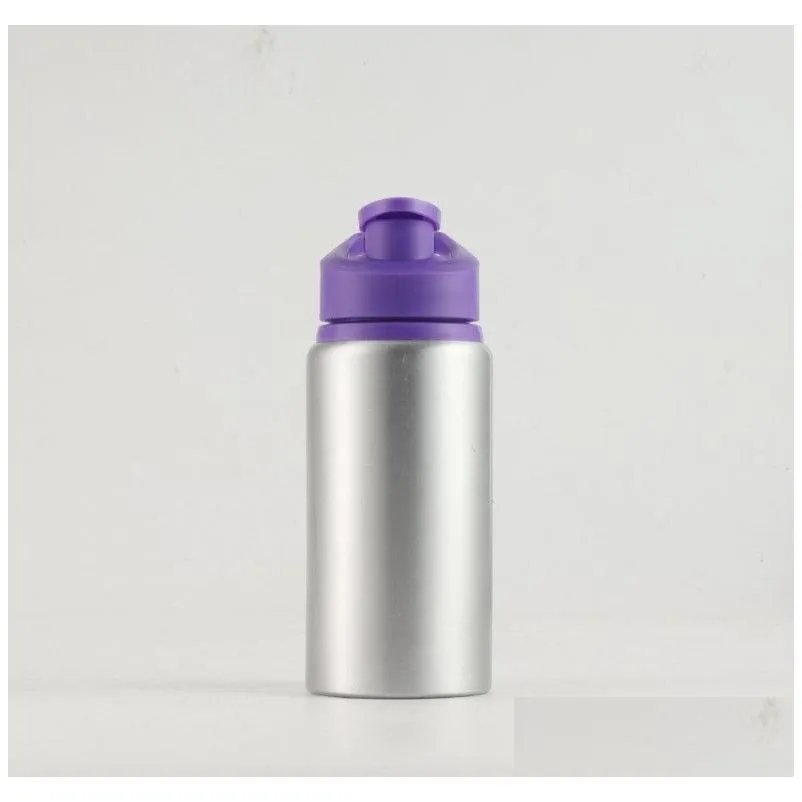 Water Bottles 500Ml Single Wall Aluminum Cup Childrens Regar Household Water Bottles Iti Cute Diy Sports Drop Delivery Home Garden Kit Dhjtl