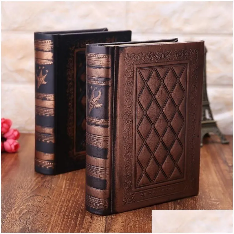 wholesale notepads leather retro vintage diary journal notebook blank hard cover sketchbook paper stationery travel school sdudent gifts