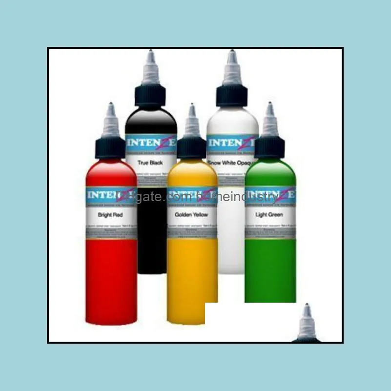 Tattoo Inks 21 Color Tattoo Hine Ink Pure Plant Paint Set 30 Ml Eyebrows Permanent Body Art Painted Drop Delivery Health Beauty Tattoo Dhwse