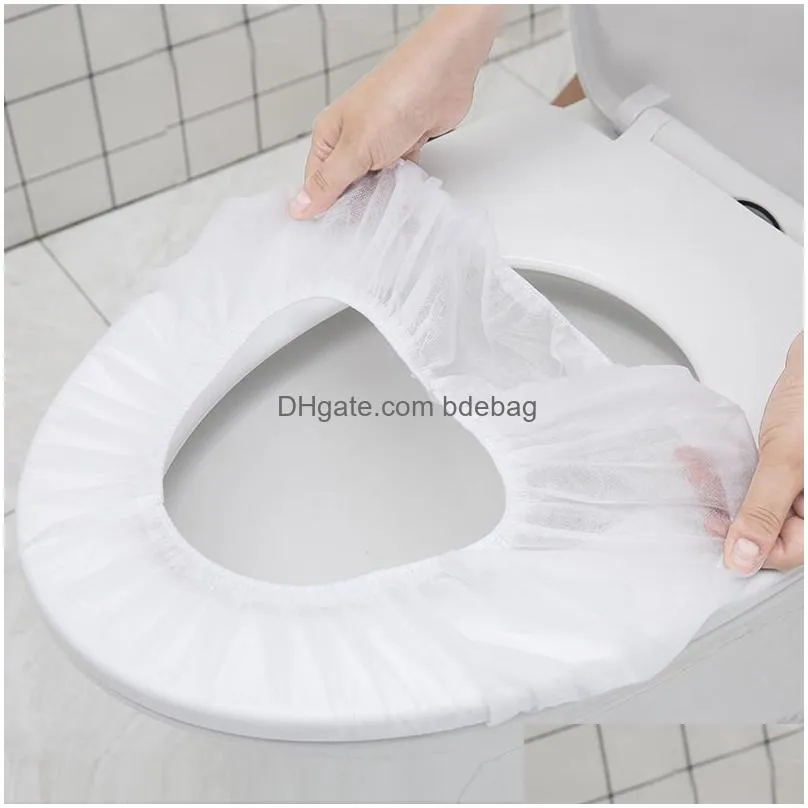 disposable toilet mat household waterproof non-woven dirty seat cover