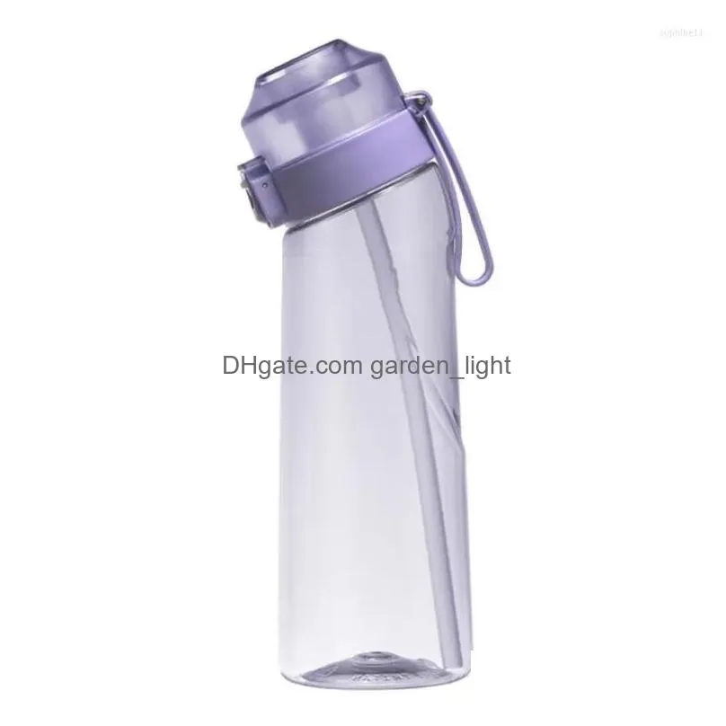 water bottles 650ml scent active flavoring cup air taste buds flavored bottle up sports 0428