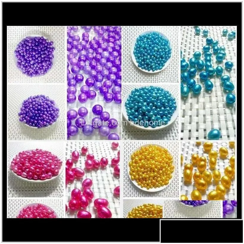 Pearl Loose Beads Jewelry Drop Delivery 2021 Wholesale Dyed Natural Pearls Inside Party In Bulk Open At Home Pearl Oysters With Vacuum Packaging