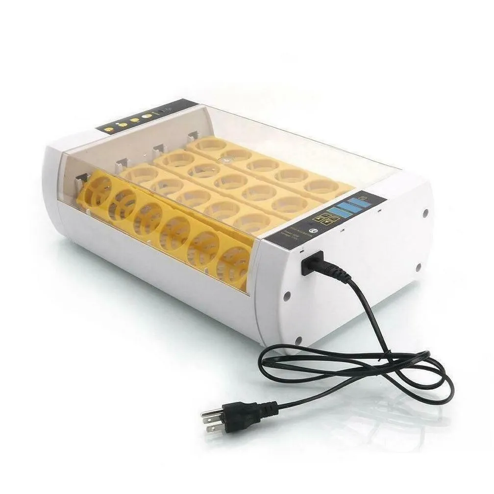 24 Egg Incubator Hatcher Matic Turning Temperatur qylARS toys2010