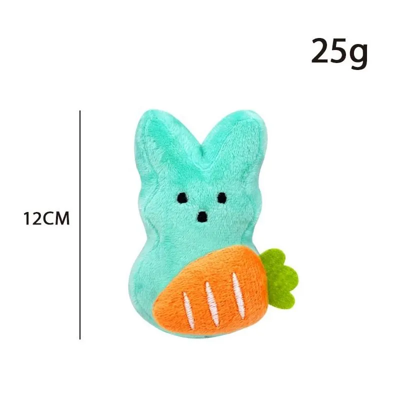 rabbit plush peeps cute bunny carrot doll toy stuffed animal keychain kawaii easters toys room sofa desktop decoration stuffed animal toys kids